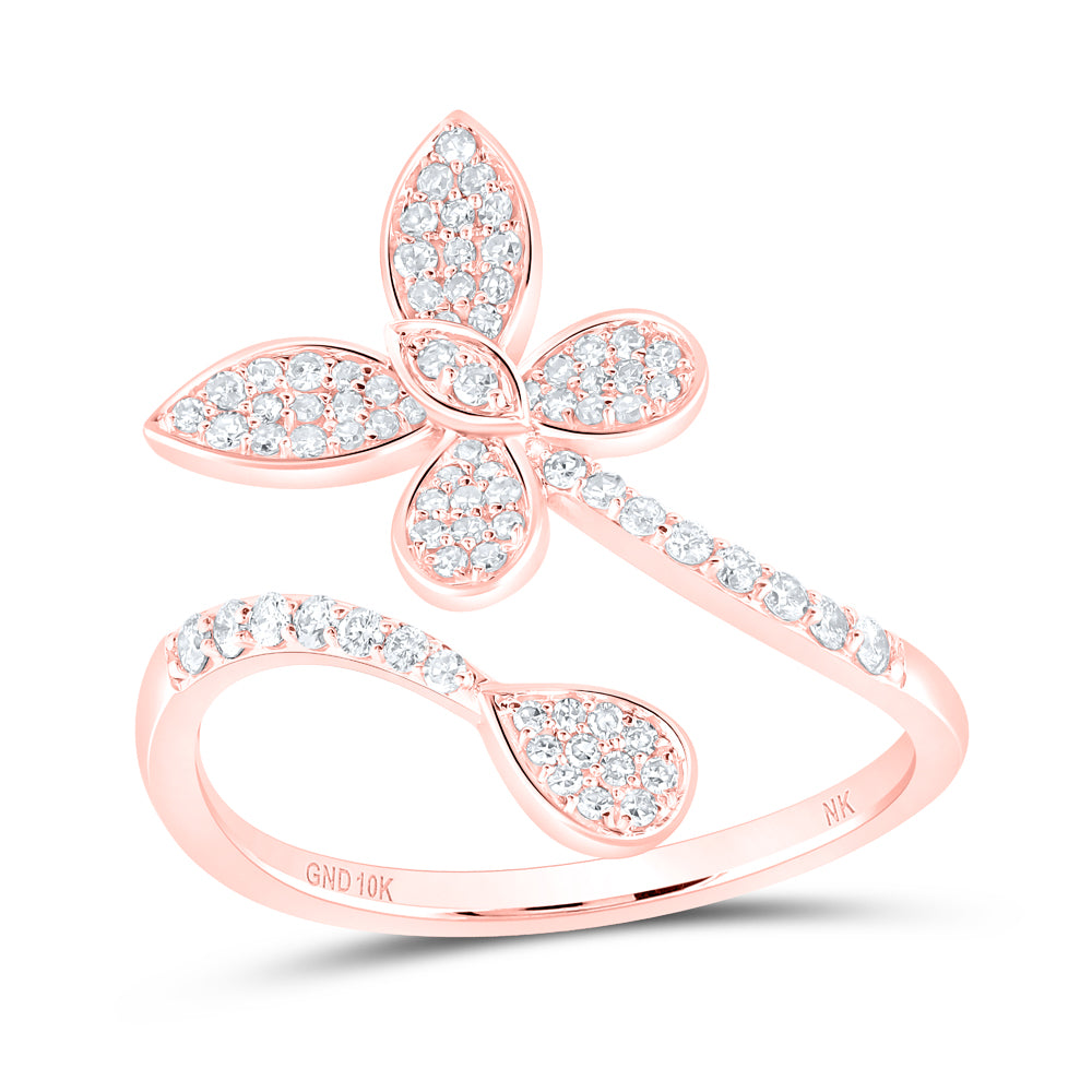 1/3 CTW DIA NK BUTTERFLY FASHION RING