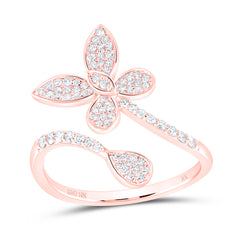 1/3 CTW DIA NK BUTTERFLY FASHION RING