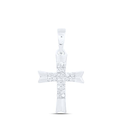 1/12 CTW DIA NK GIFT CROSS PENDANT