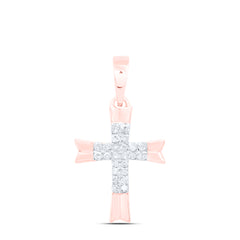 1/12 CTW DIA NK GIFT CROSS PENDANT