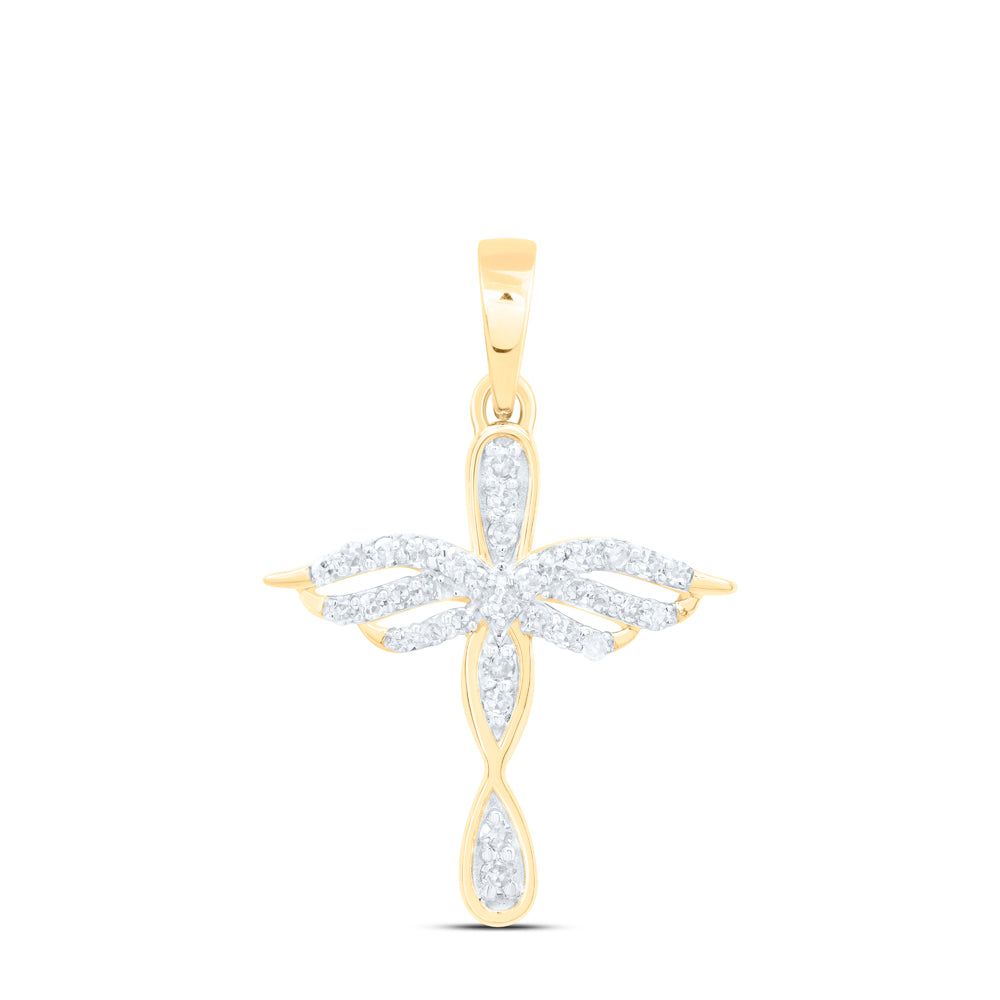 1/8 CTW DIA NK GIFT CROSS PENDANT
