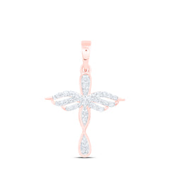 1/8 CTW DIA NK GIFT CROSS PENDANT