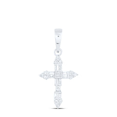 1/10 CTW DIA NK GIFT CROSS PENDANT