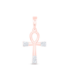 1/20 CTW DIA NK GIFT CROSS PENDANT