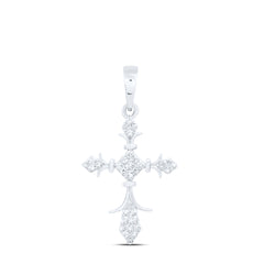 1/10 CTW DIA NK GIFT CROSS PENDANT