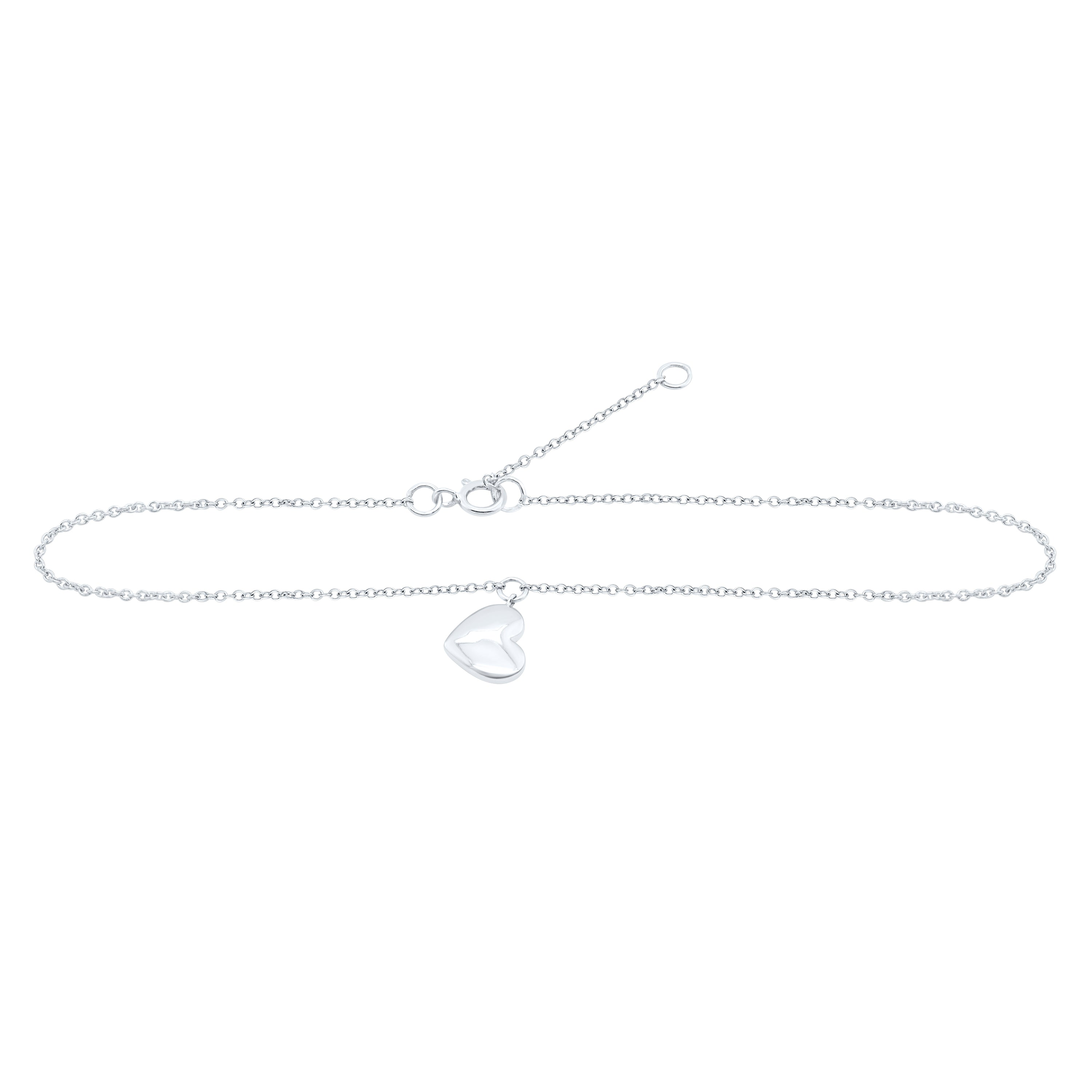 0.005CTW-DIA NK GIFT ANKLET (9 INCH)