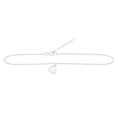 0.005CTW-DIA NK GIFT ANKLET (9 INCH)