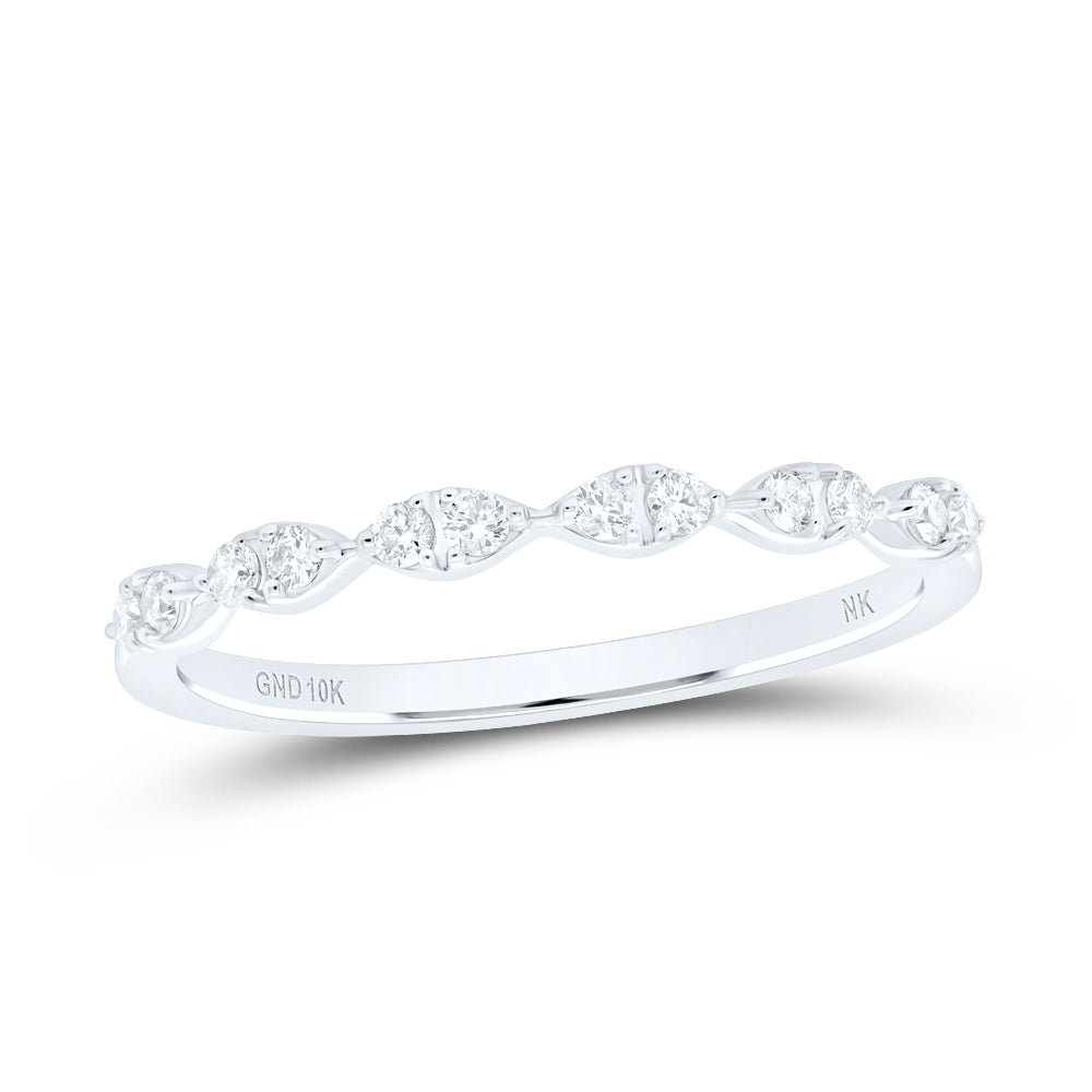 1/6CTW-DIA NK GIFT STACKBLE BAND