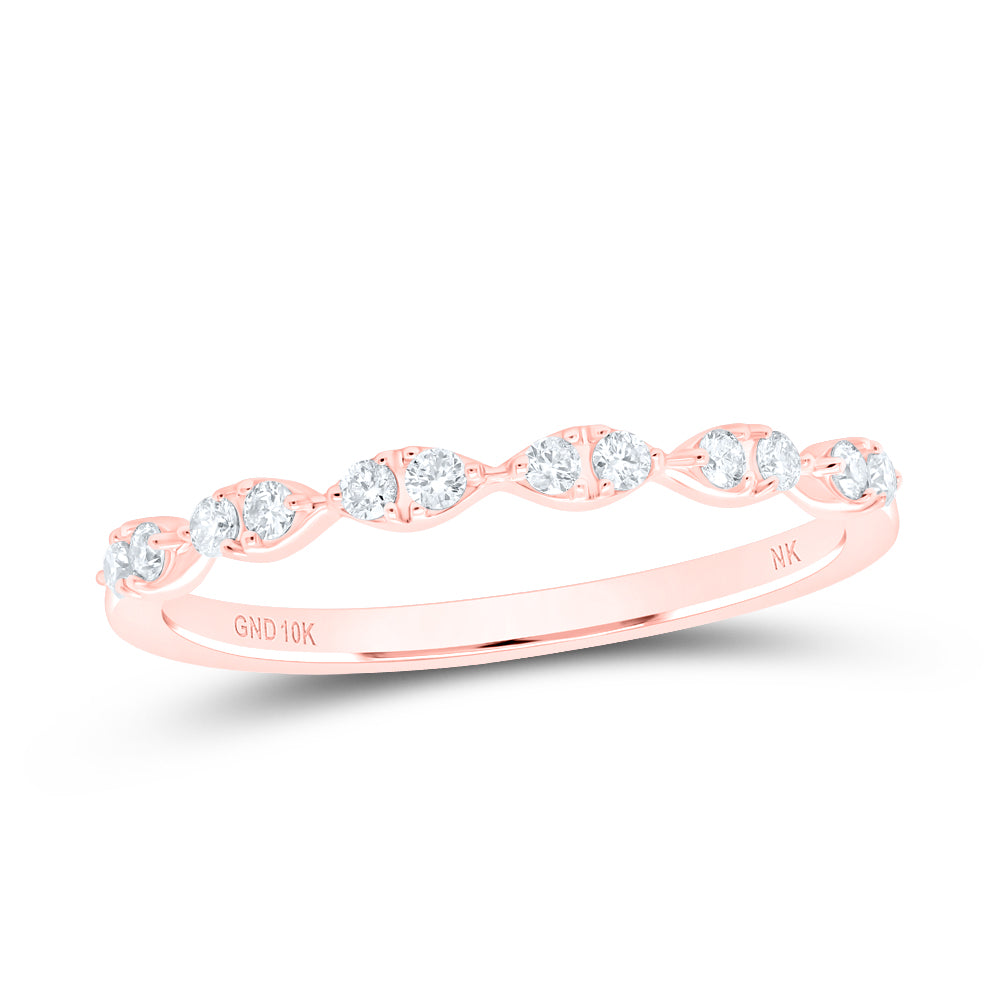 1/6CTW-DIA NK GIFT STACKBLE BAND