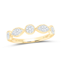 1/6CTW-DIA NK GIFT STACKBLE BAND