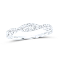 1/5CTW-DIA NK GIFT STACKBLE BAND