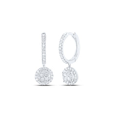 1/2CTW-DIA NK FASHION DANGLING EARRING