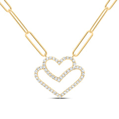1/4CTW-DIA NK FASHION NECKLACE -18 INCH