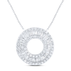 1CTW-DIA ANA M FASHION NECKLACE -18 INCH