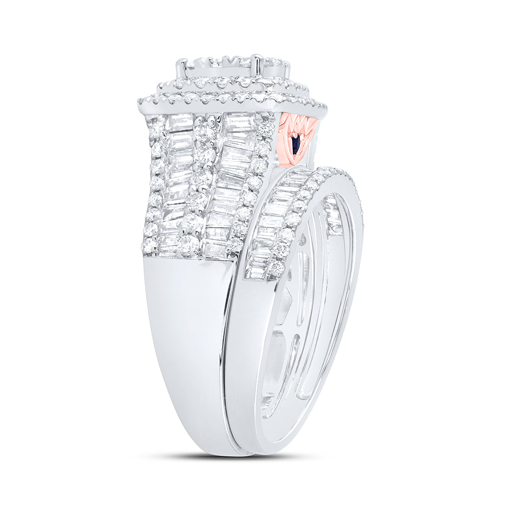 2 1/4CTW-DIA ANA M FASHION BRIDAL SET