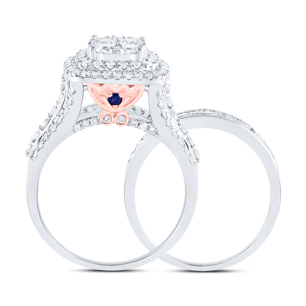 2 1/4CTW-DIA ANA M FASHION BRIDAL SET