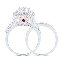 2 1/4CTW-DIA ANA M FASHION BRIDAL SET
