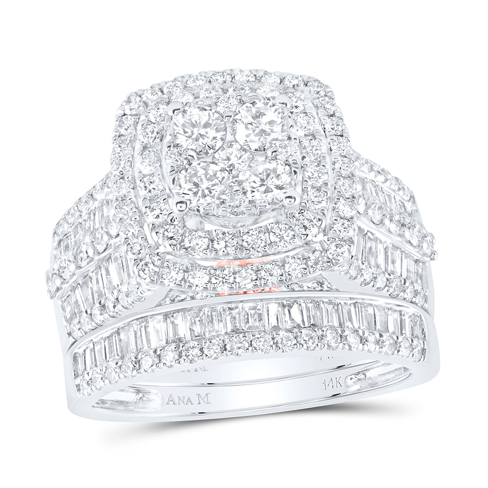 2 1/4CTW-DIA ANA M FASHION BRIDAL SET