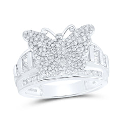 1CTW-DIA NK FASHION BUTTERFLY RING