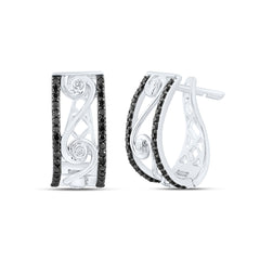 1/3 CTW-DIA CN  FASHION HOOPS EARRING