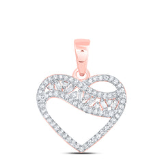 1/4CTW-DIA P1 GIFT HEART PENDANT
