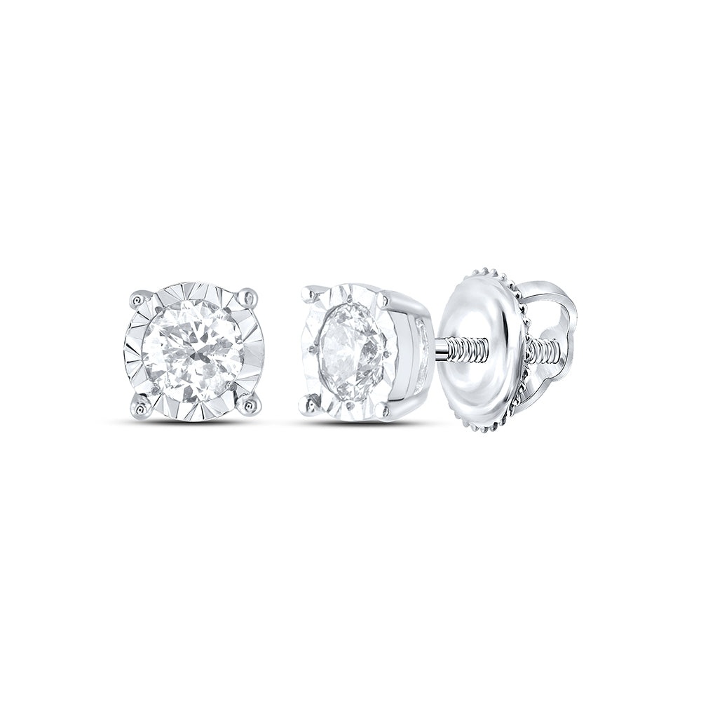 1/3CTW-DIA NK FASHION STUD EARRING