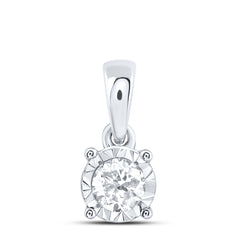 1/6CTW-DIA NK FASHION PENDANT