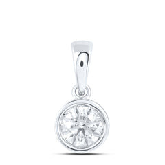 3/8CTW DIA SUP SOLITAIRE PENDANT