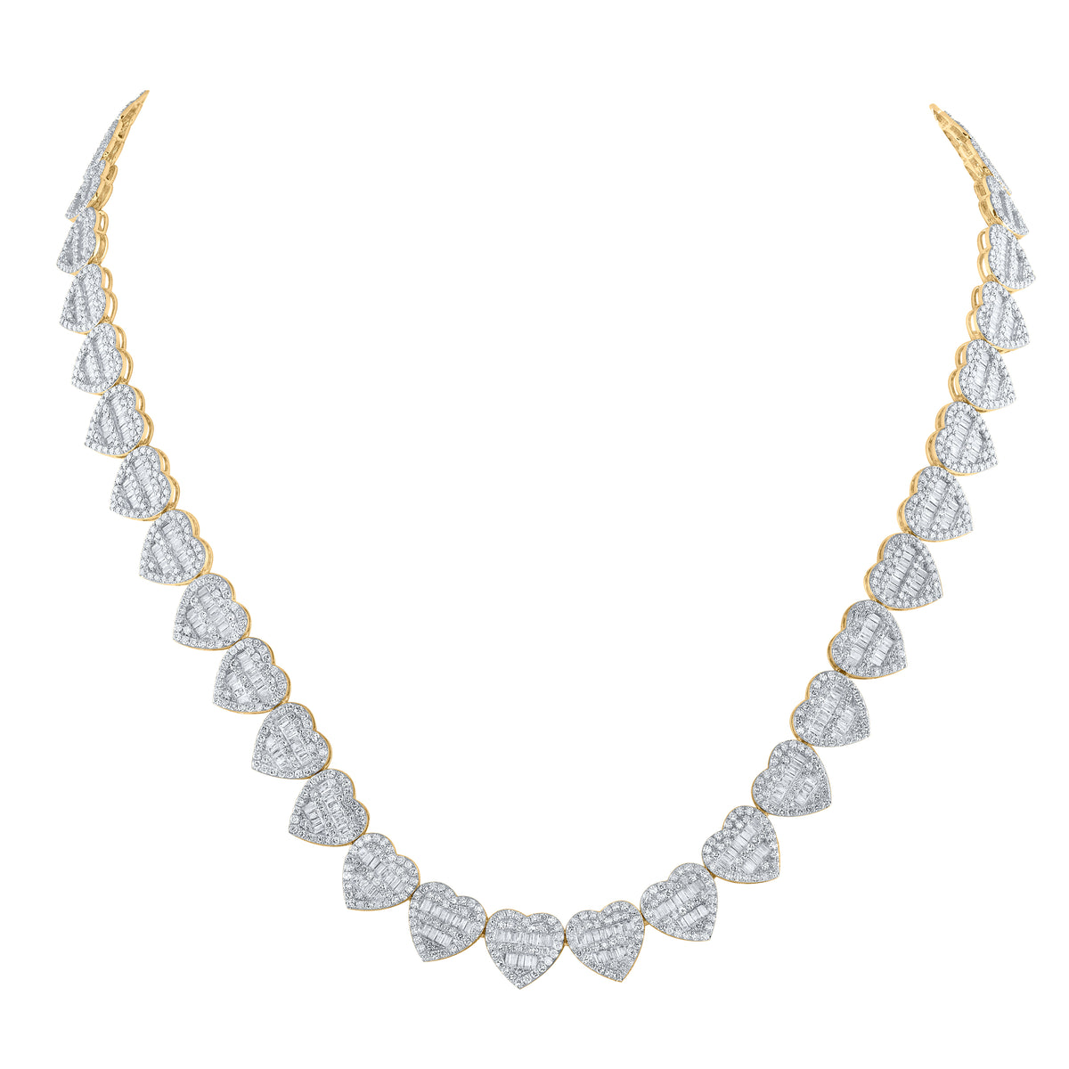 11 3/4CTW-DIA NK  CHAIN ( 18 INCH )