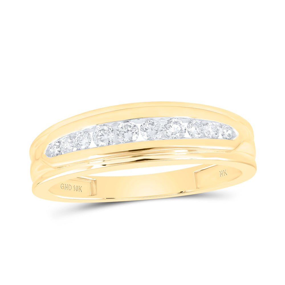 1CTW-DIA NK ROUND SHAPE TRIO SET