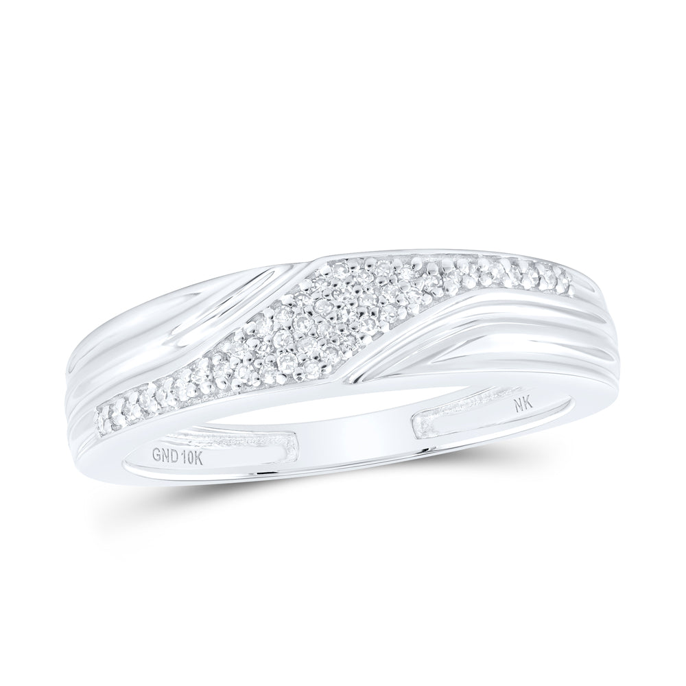 1/2CTW-DIA NK ROUND SHAPE TRIO SET