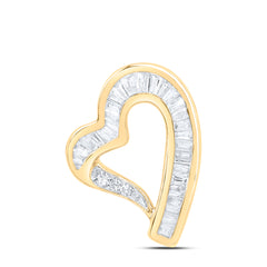 1/5CTW-DIA NK GIFT HEART PENDANT
