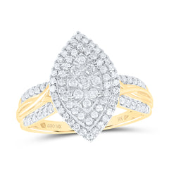 1/2CTW-DIA NK FASHION RING