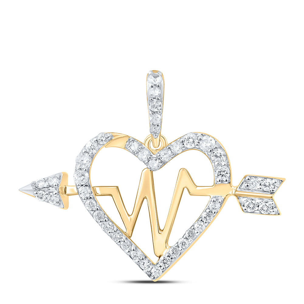 1/3CTW-DIA CN GIFT ? HEART PENDANT