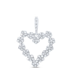 1/2CTW-DIA P1P2 GIFT ? HEART PENDANT