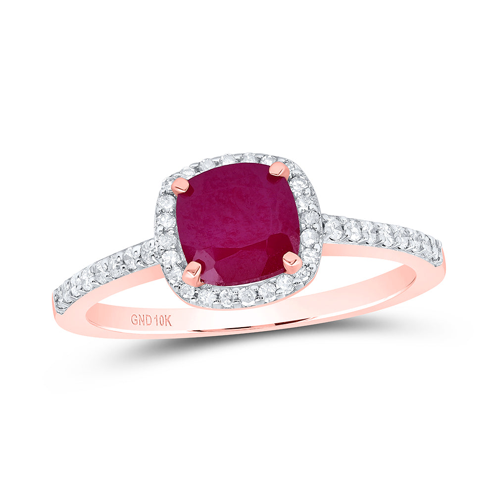 1/5CTW-DIA P1 6.10 MM-CU-RU SYNTHETIC RING