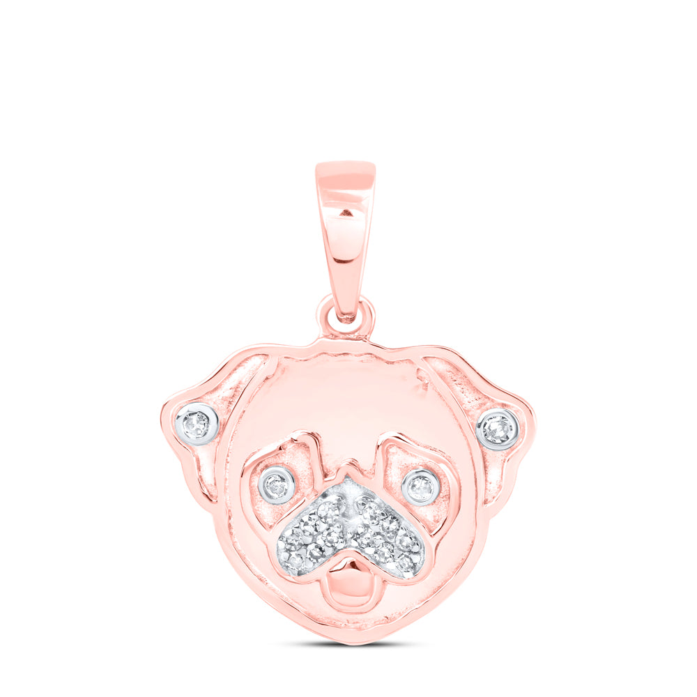 1/20CTW-DIA NK GIFT DOG PENDANT