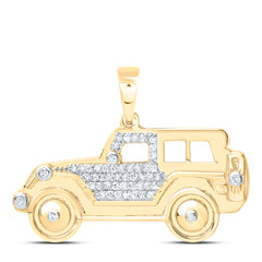 1/8CTW-DIA NK GIFT JEEP PENDANT