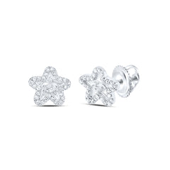 1/8CTW-DIA NK GIFT STAR FISH EARRINGS