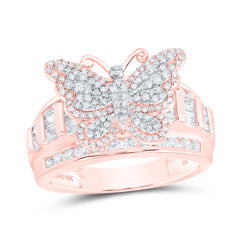 1CTW-DIA NK FASHION BUTTERFLY RING