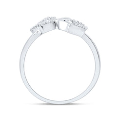 1/10CTW-DIA NK GIFT BUTTERFLY HEART RING