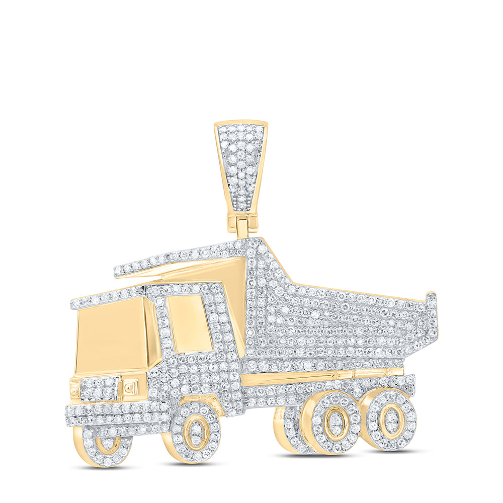 1 5/8CTW-DIA NK TRUCK MENS CHRAM