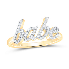1/4CTW-DIA NK GIFT BABE RING