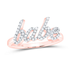 1/4CTW-DIA NK GIFT BABE RING