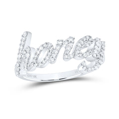 1/4CTW-DIA NK GIFT HONEY RING
