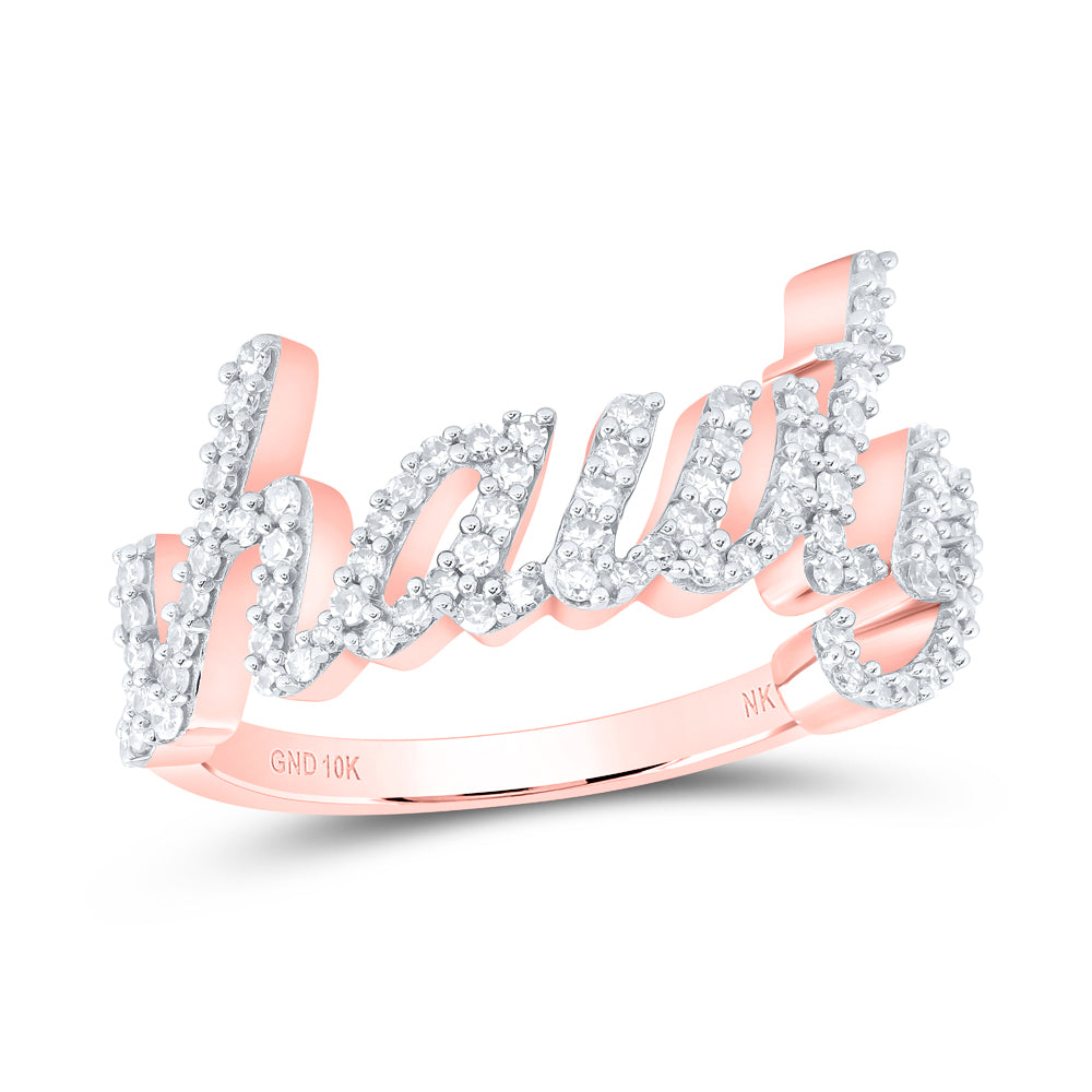 3/8CTW-DIA NK GIFT SHAWTY RING