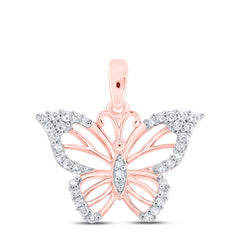 1/5CTW-DIA NK GIFT BUTTERFLY PENDANT