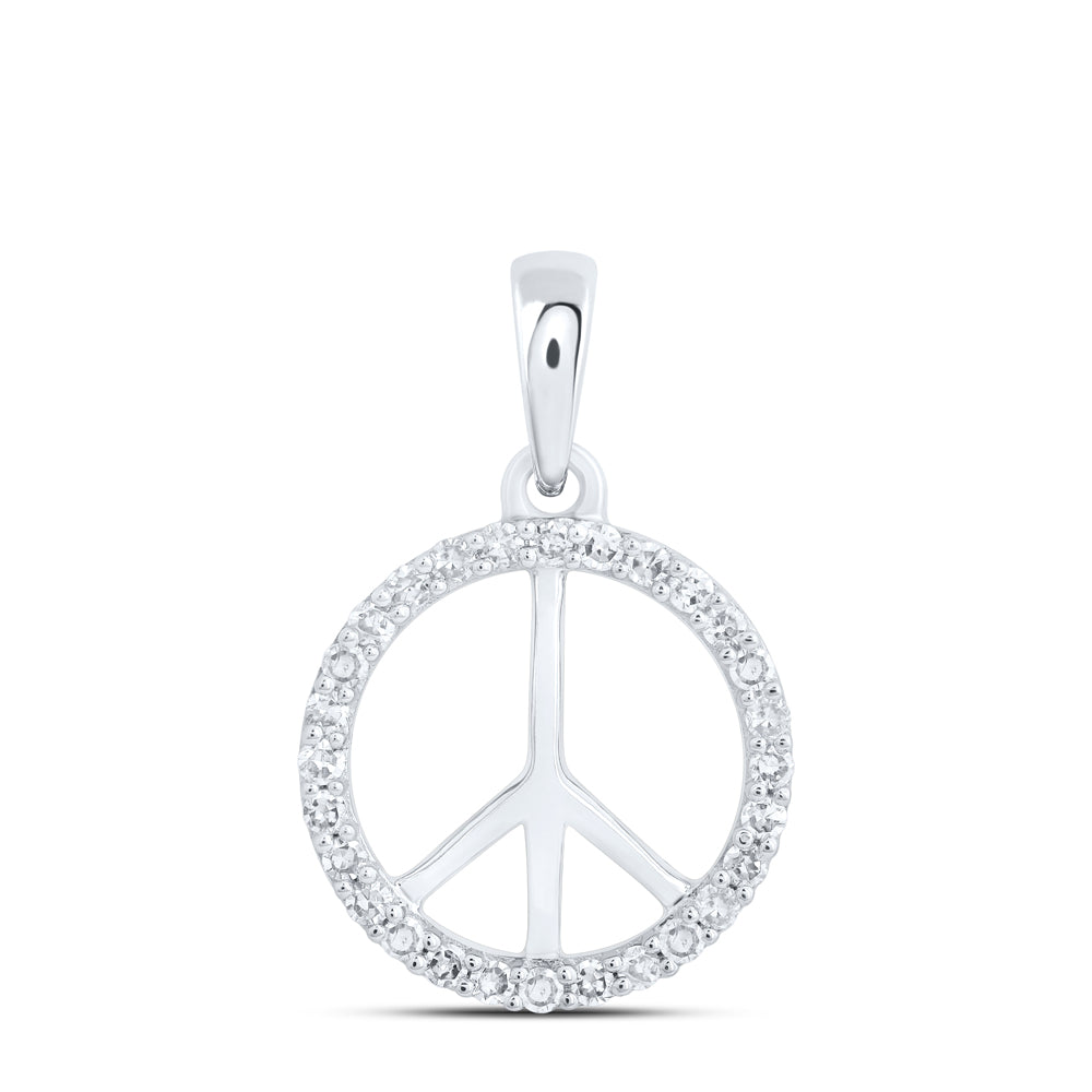 1/8CTW-DIA NK GIFT PENDANT