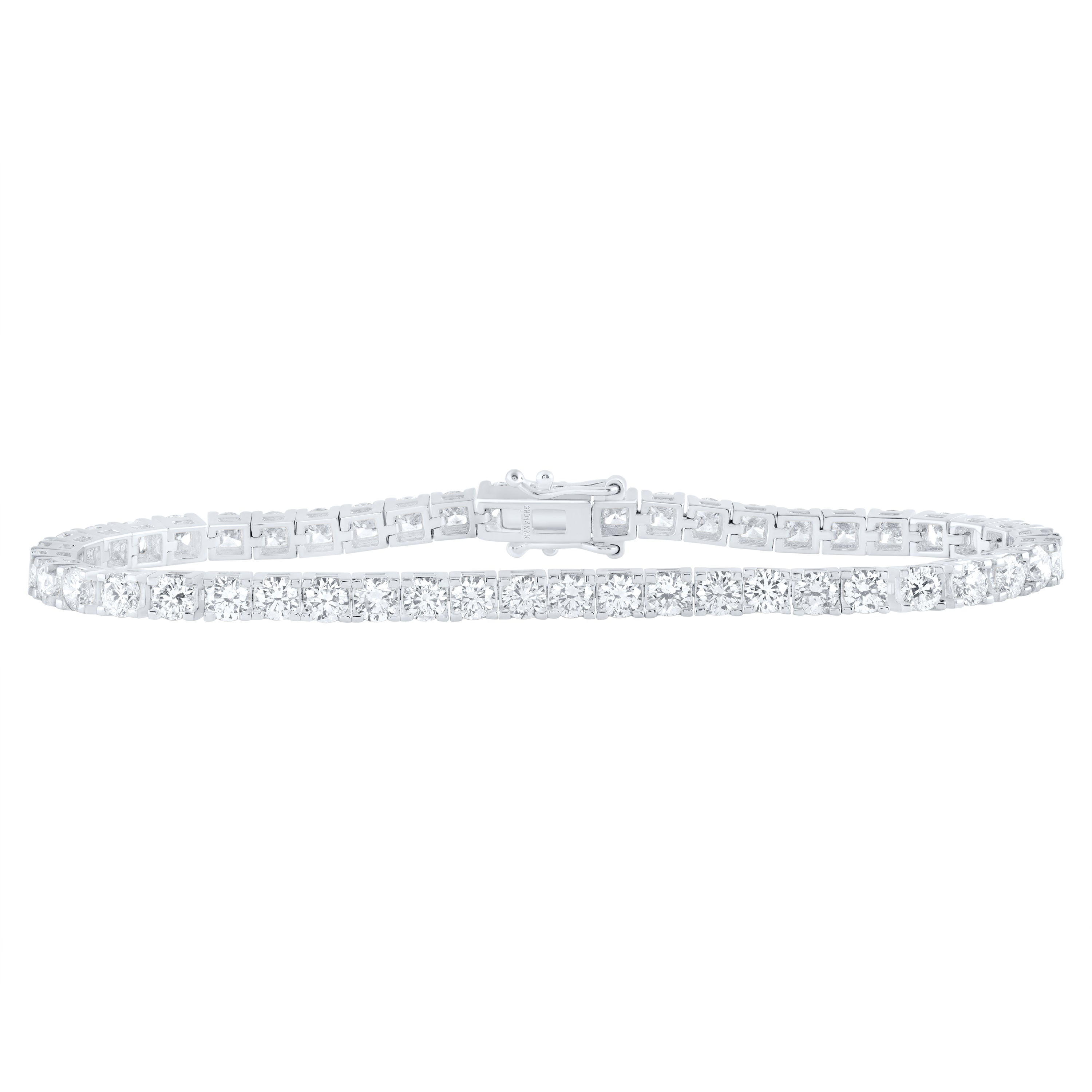 7CTW-DIA NK TENNIS BRACELET(7 INCH)