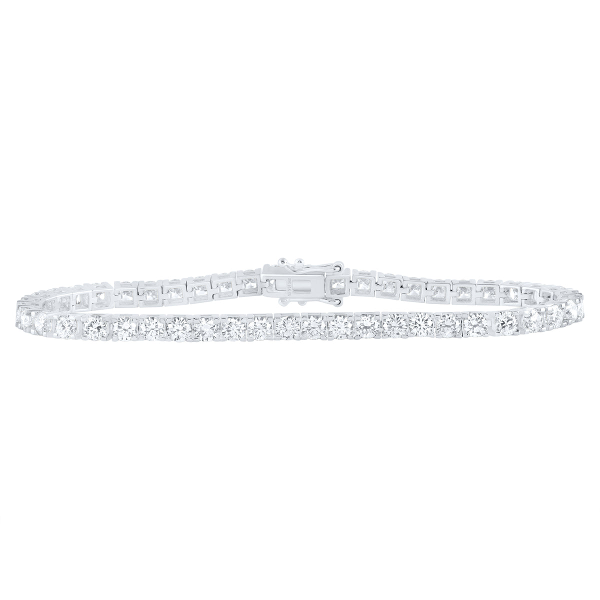 7CTW-DIA NK TENNIS BRACELET(7 INCH)